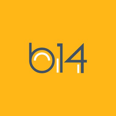 logo B14 logosu yuvarlak 