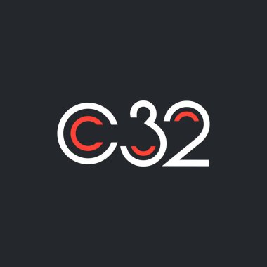 logo C32 logosu yuvarlak 
