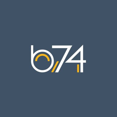 logo B74 logo yuvarlak 