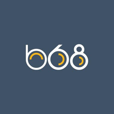 logo B68 logo yuvarlak 