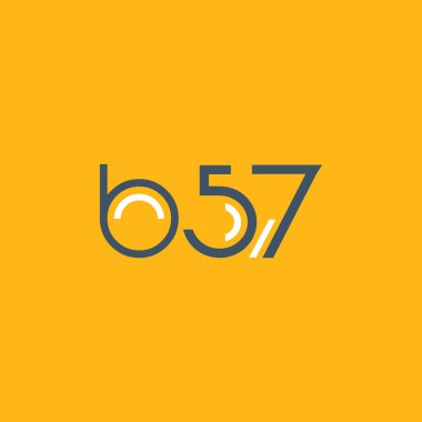 logo B57 logosu yuvarlak 