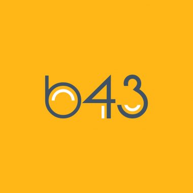 logo B43 logosu yuvarlak 