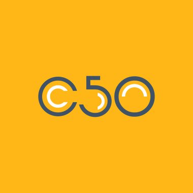 logo C50 logosu yuvarlak 