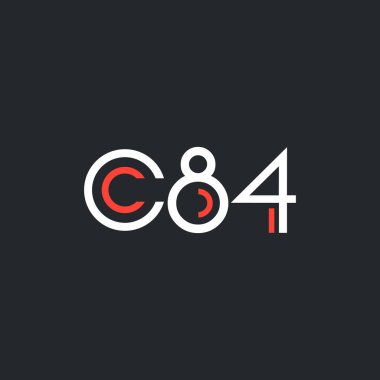 logo C84 logosu yuvarlak 