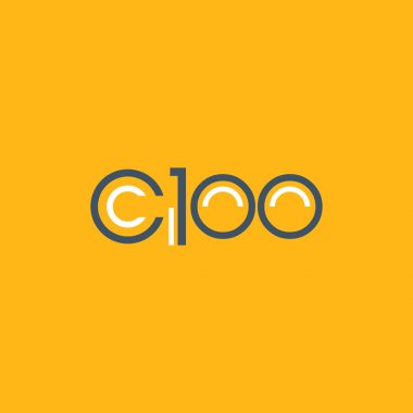 logo C100 logosu yuvarlak 