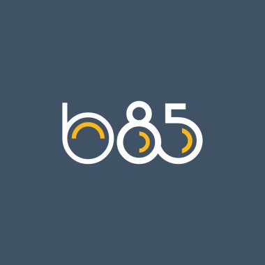logo B85 logo yuvarlak 