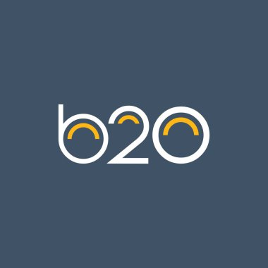 logo B20 logosu yuvarlak 