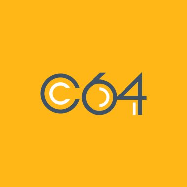 logo C64 logosu yuvarlak 