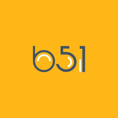 logo B51 logo yuvarlak 
