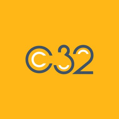 logo C32 logosu yuvarlak 