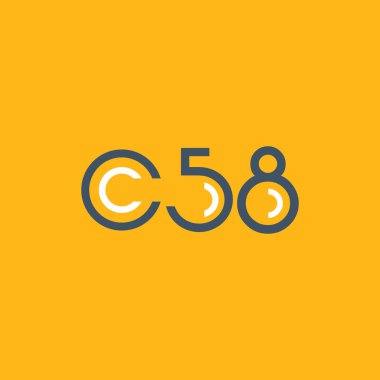 logo C58 logosu yuvarlak 