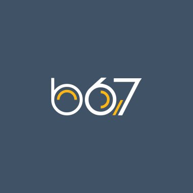 logo B67 logosu yuvarlak 