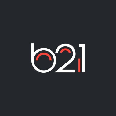 logo B21 logosu yuvarlak 