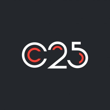 logo C25 logosu yuvarlak 