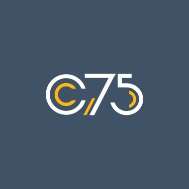 logo C75 logosu yuvarlak 