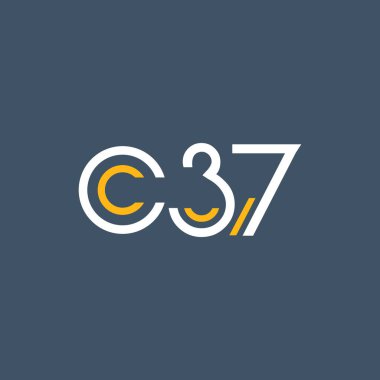 logo C37 logosu yuvarlak 