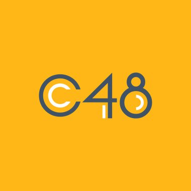 logo C48 logo yuvarlak 