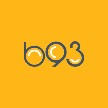 logo B93 logo yuvarlak 