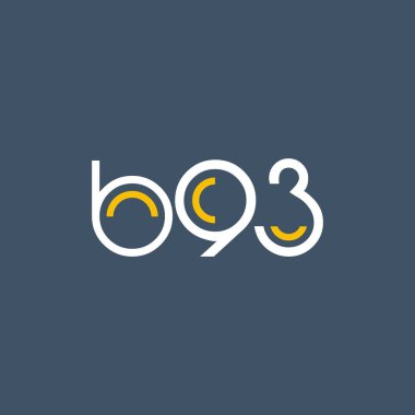 logo B93 logo yuvarlak 