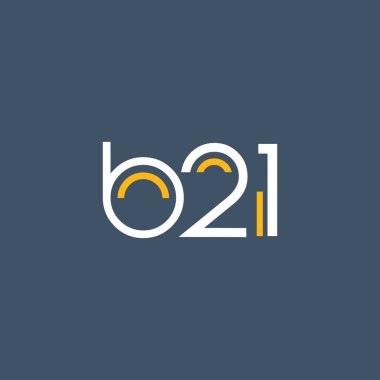 logo B21 logosu yuvarlak 