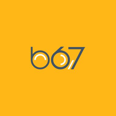logo B67 logosu yuvarlak 