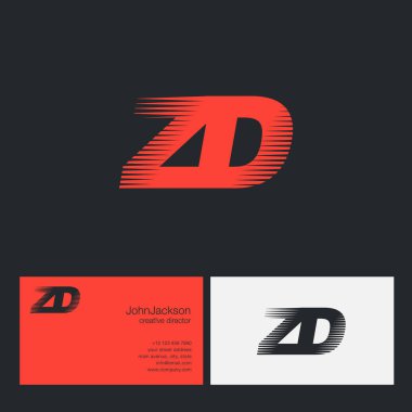 ZD harfler şirket logosu 