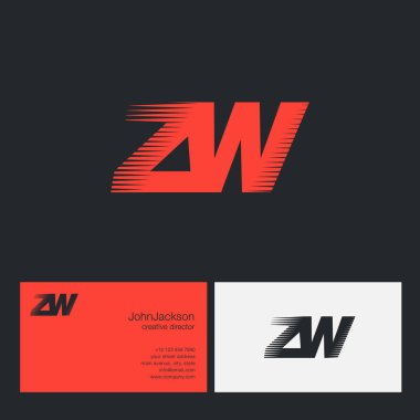 ZW harfler şirket logosu 