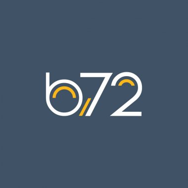 logo B72 logo yuvarlak 