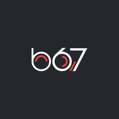 logo B67 logosu yuvarlak 