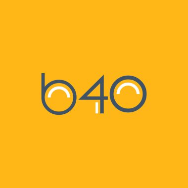 logo B40 logosu yuvarlak 