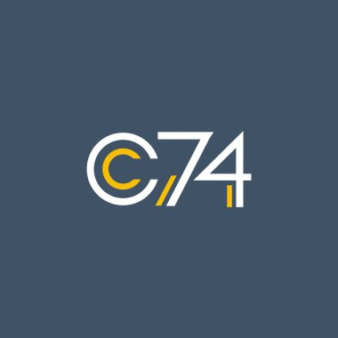 logo C74 logo yuvarlak 