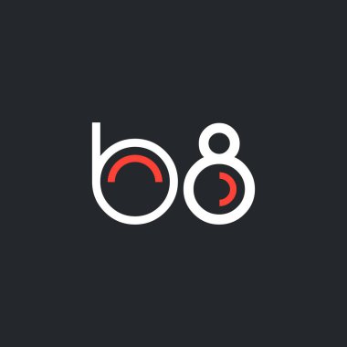 logo B8 logosu yuvarlak 