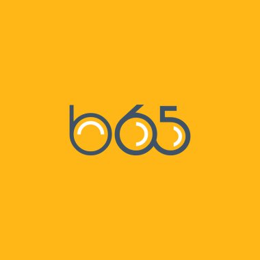 logo B65 logo yuvarlak 