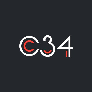 logo C34 logosu yuvarlak 