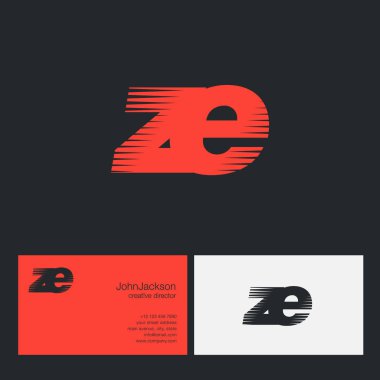 Ze harfler şirket logosu 