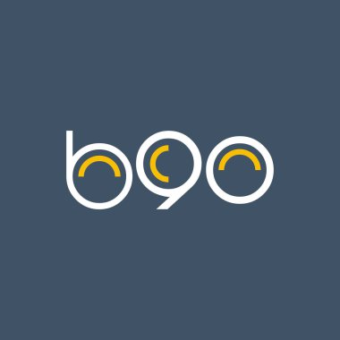 logo B90 logosu yuvarlak 