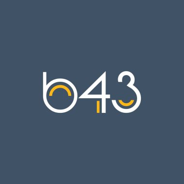 logo B43 logosu yuvarlak 