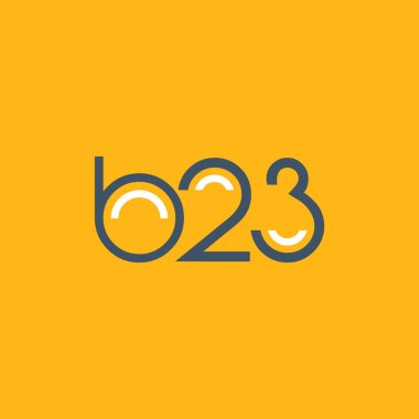 logo B23 logosu yuvarlak 