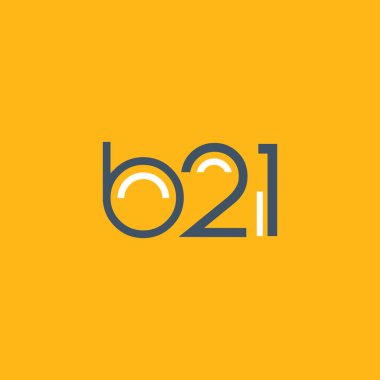 logo B21 logosu yuvarlak 