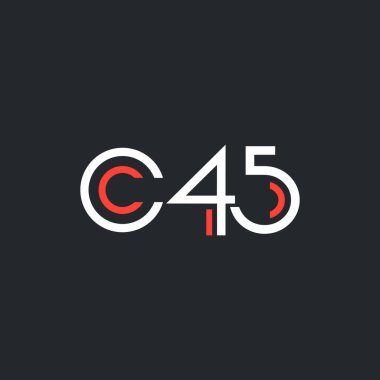 logo C45 logosu yuvarlak 