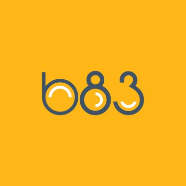 logo B83 logo yuvarlak 