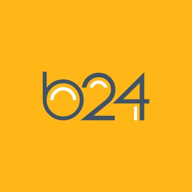 logo B24 logosu yuvarlak 