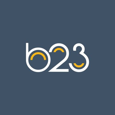 logo B23 logosu yuvarlak 