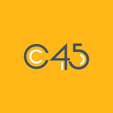 logo C45 logosu yuvarlak 