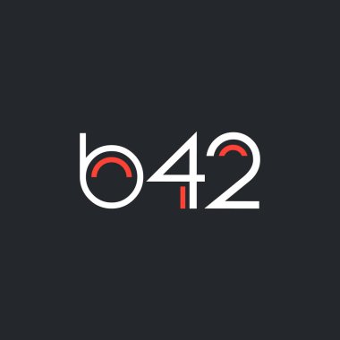 logo B42 logosu yuvarlak 