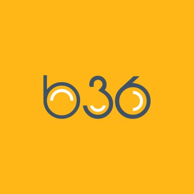 logo B36 logosu yuvarlak 