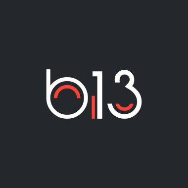 logo B13 logosu yuvarlak 