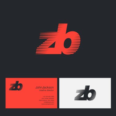 ZB harfler şirket logosu 