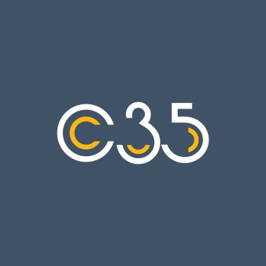 logo C35 logosu yuvarlak 
