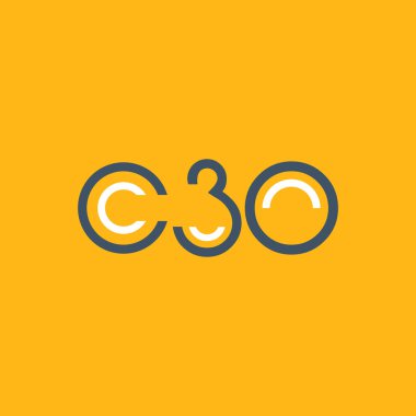 logo C30 logosu yuvarlak 